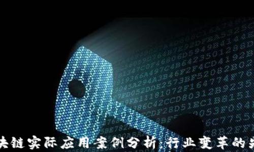 
区块链实际应用案例分析：行业变革的先锋