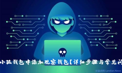如何在小狐钱包中添加观察钱包？详细步骤与常见问题解答