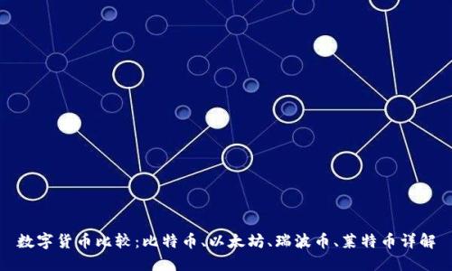 数字货币比较：比特币、以太坊、瑞波币、莱特币详解